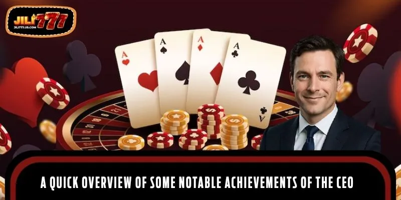 A quick overview of some notable achievements of the CEO