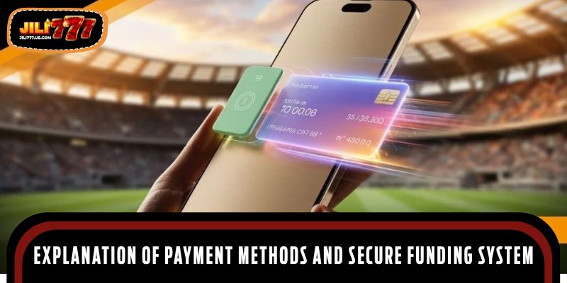 Explanation of payment methods and secure funding system