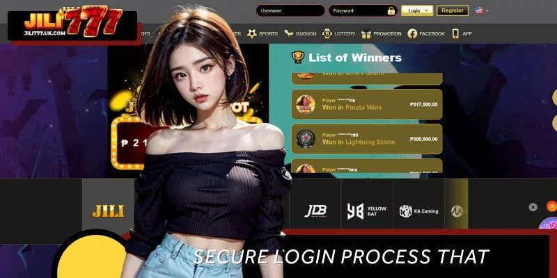 JILI777’s protected login keeps user data private while making access quick and simple.