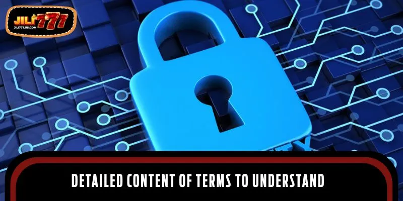 Detailed content of terms to understand