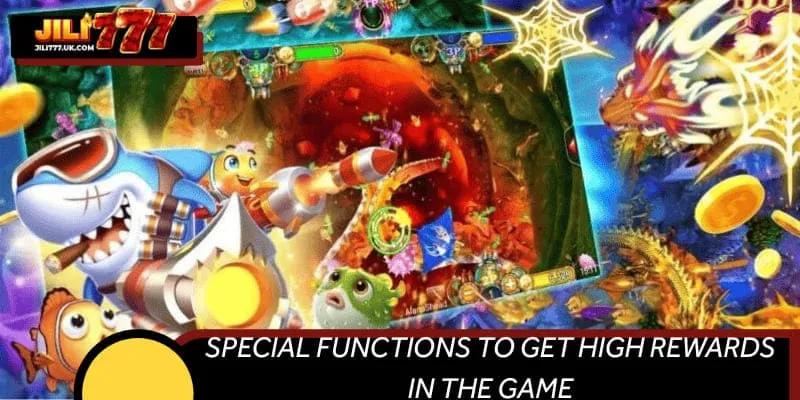 Special functions to get high rewards in the game