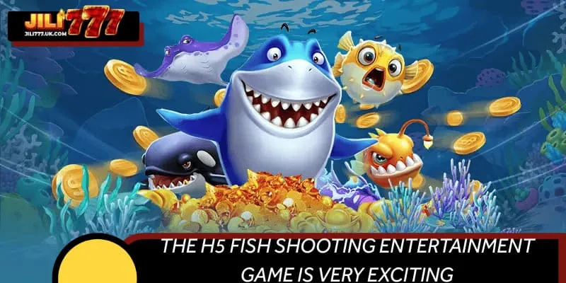 The H5 fish shooting entertainment game is very exciting